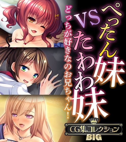 大人のSEXY絵本❤単行本|ぺったん妹VSたわわ妹〜どっちが好きなのお兄ちゃん！〜【CG集コレクションBIG】-評価