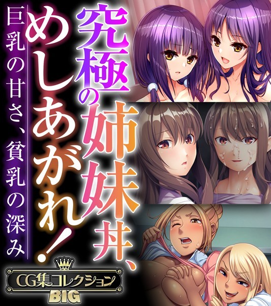 大人のSEXY絵本❤単行本|究極の姉妹丼、めしあがれ！〜巨乳の甘さ、貧乳の深み〜【CG集コレクションBIG】-評価