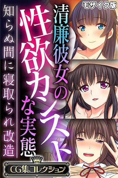 大人のSEXY絵本❤フルカラー|清廉彼女の性欲カンストな実態 〜知らぬ間に寝取られ改造〜【CG集コレクション】 モザイク版-評価